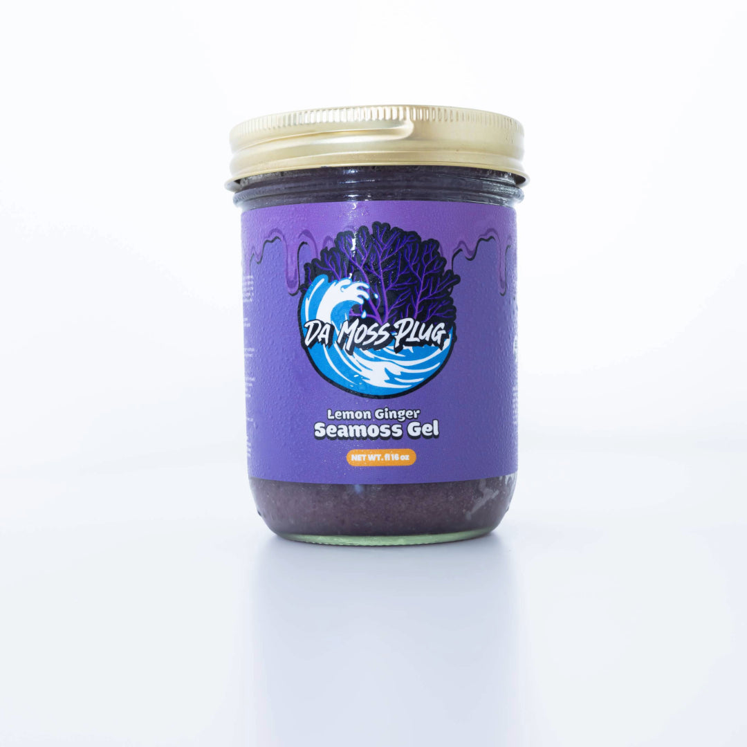 Lemon GInger Sea Moss Gel 16 oz. Jar