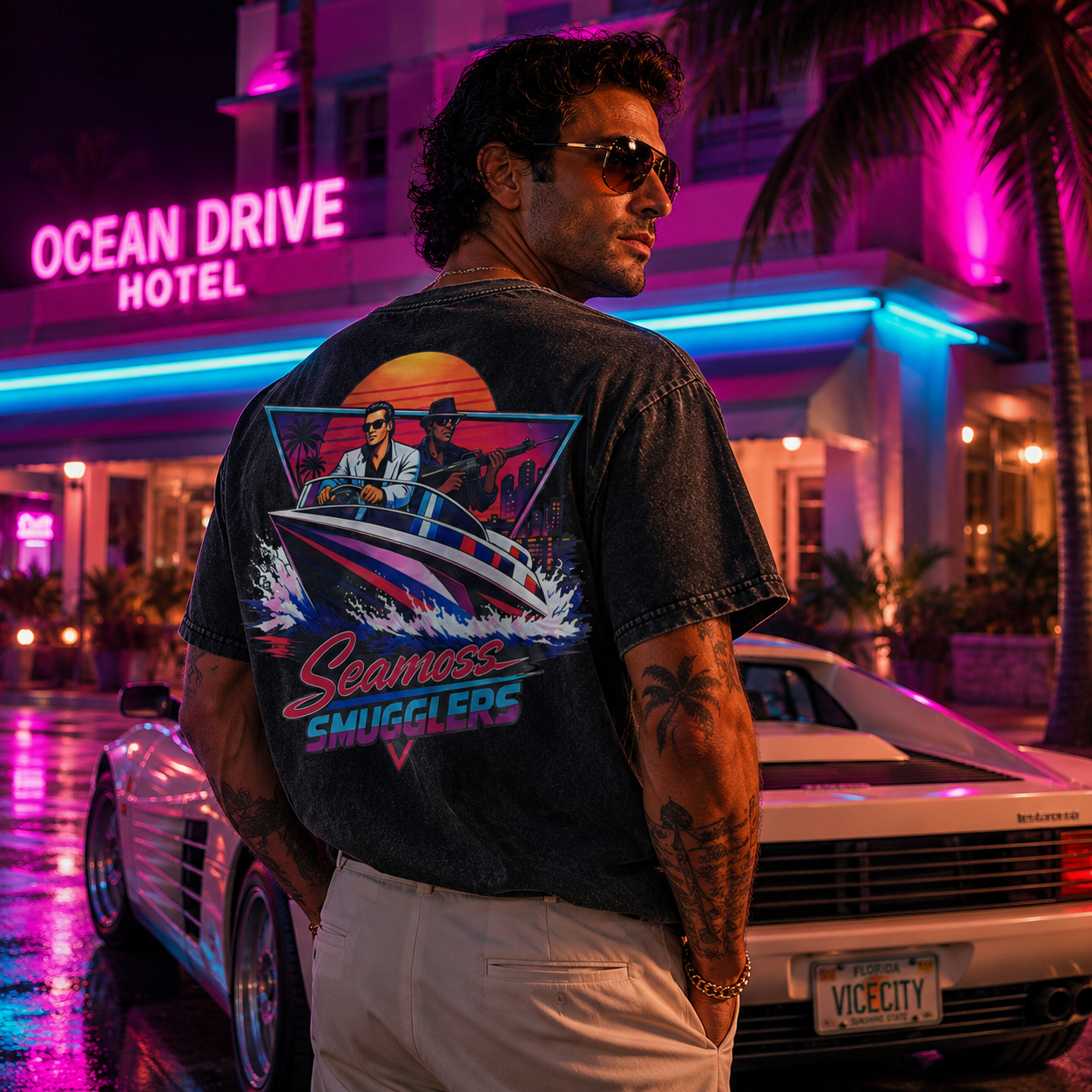 Seamoss Smugglers™ Vintage Wash T-Shirt