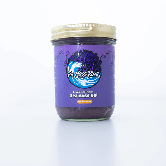 Lemon GInger Sea Moss Gel 16 oz. Jar