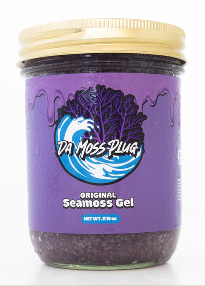 Musgo marino jamaicano original, frasco de 16 oz