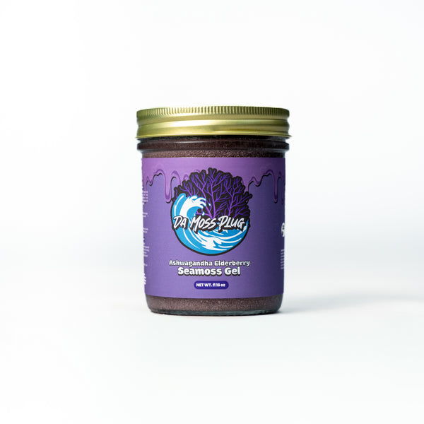 Ashwagandha, Elderberry Seamoss 16 oz. Jar