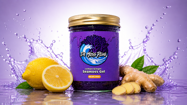 Lemon Ginger Sea Moss Gel