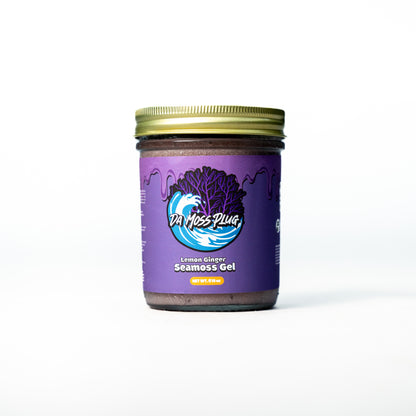 Gel de jengibre, limón y musgo marino