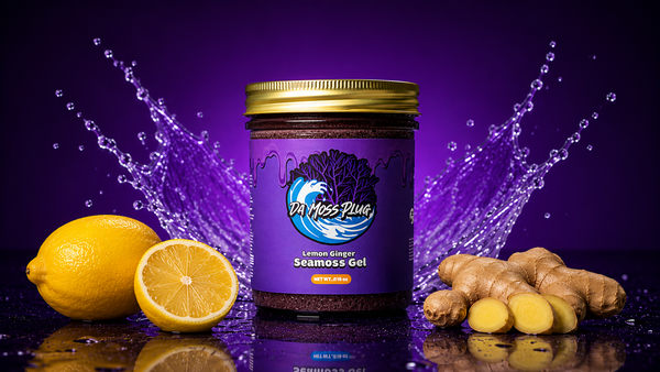 Lemon Ginger Sea Moss Gel